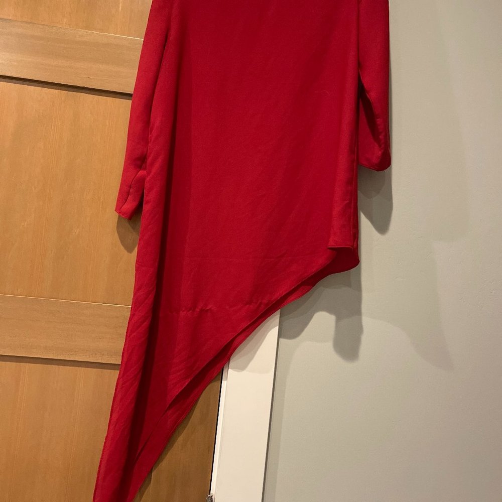 CATO WOMEN DRESS SKIRT SIZE SMALL RED COLOR